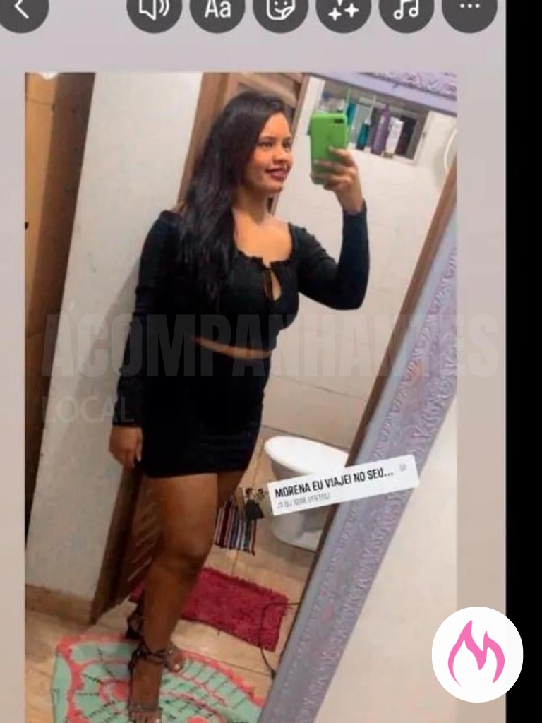 morena cheirosa e discreta